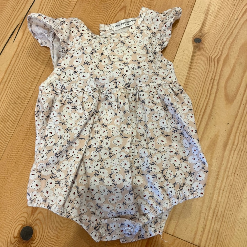 Floral Kids One Piece